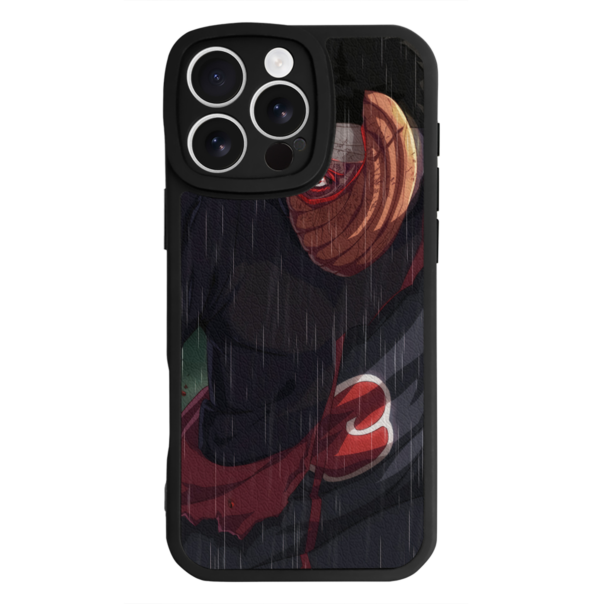 （画像用） NARUTO -ナルト- NARUTO -ナルト- 疾風伝 【iPhone 16シリーズ対応】シリコンスマホケース（レザー調） 材質：シリコン
